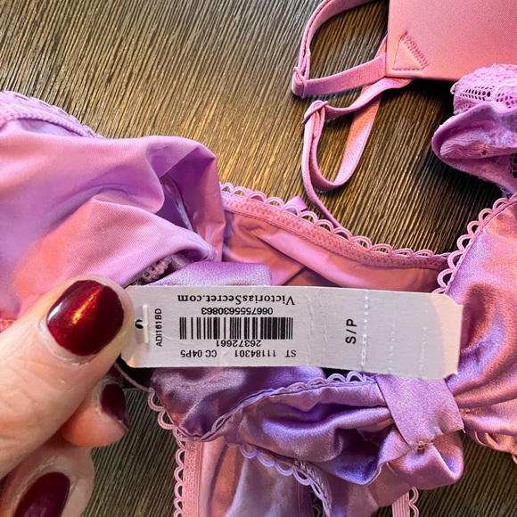 NWT Very Sexy Push Up Bra & Bow Panty Set - Picture 5 of 5